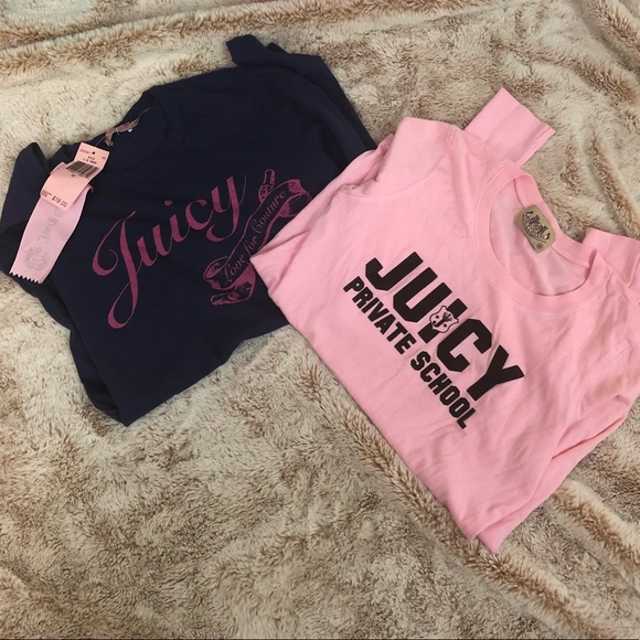 Juicy Couture Tops - ☑️Juicy Couture Fitted T-Shirt Bundle